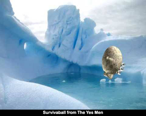 Survivaball from Yes Men