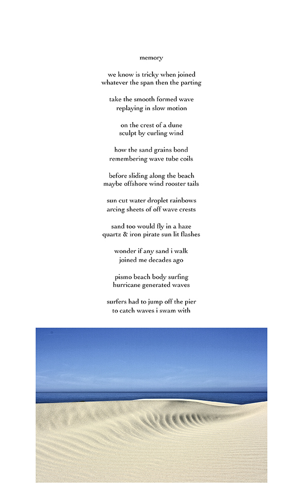 memory, a visual poem